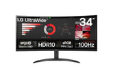 LG UltraWide 34" QHD Monitor